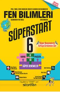 6. Sınıf Süperstart Fen Bilimleri Kavra Geliştir Pekiştir Süper Denemeler