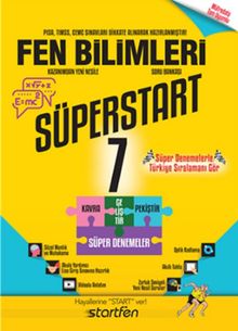 7. Sınıf Süperstart Fen Bilimleri Kavra Geliştir Pekiştir Süper Denemeler