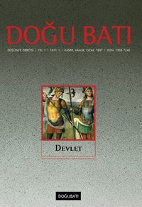 Doğu Batı Sayı:1 (Üç Aylık Düşünce Dergisi)