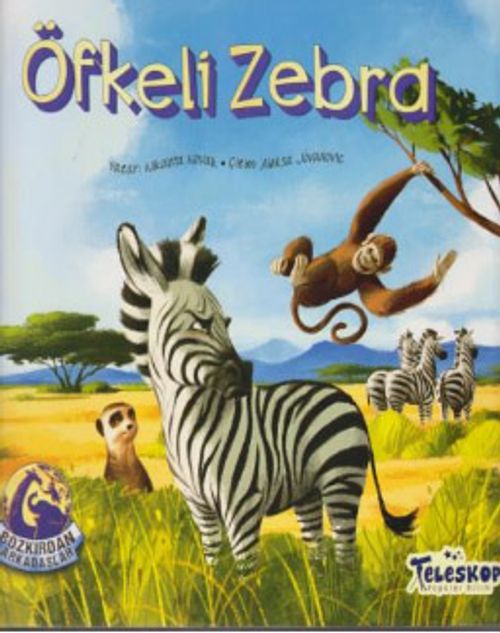 Bozkırdan Arkadaşlar-Öfkeli Zebra