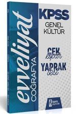 2020 Evveliyat KPSS Genel Kültür Coğrafya Çek Kopar Yaprak Test 