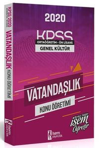 2020 KPSSGenel Kültür Ortaöğretim Ön Lisans Vatandaşlık Konu Öğretimi 