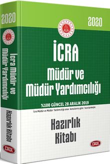 2020 İcra Müdür ve Müdür Yardımcılığı  Hazırlık Kitabı
