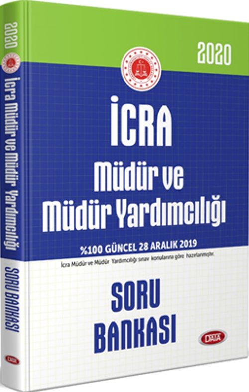 2020 İcra Müdür ve Müdür Yardımcılığı Soru Bankası