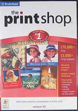 Print Shop 20 Standart / Baskı Teknolojisinin Liderinden, En Yeni Teknolojiye Terfi Edin Kod:RD.382222