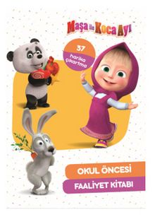 Maşa İle Koca Ayı Okul Öncesi Faaliyet Kitabı - Kolektif
