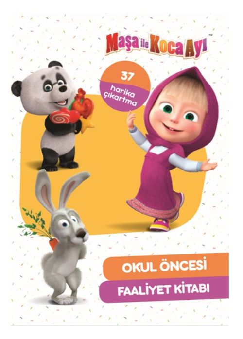 Maşa İle Koca Ayı Okul Öncesi Faaliyet Kitabı
