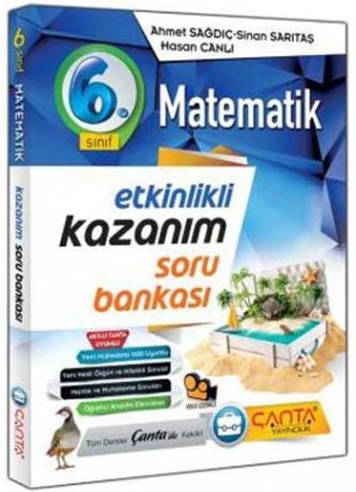 6. Sınıf Matematik Etkinlikli Kazanım Soru Bankası