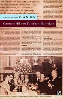 Gazeteci Hikmet Tuna'nın Hatıraları - Rıfat N. Bali
