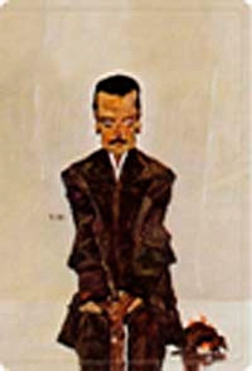 Yayıncı Edward Kismarck'ın Portresi / Egon Schiele Not Defteri