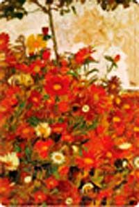 Çiçek Tarlası / Egon Schiele Not Defteri