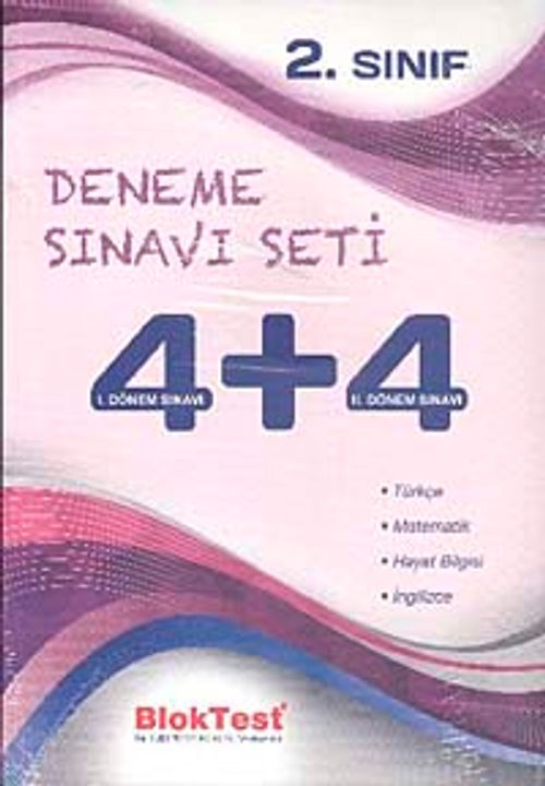 2. Sınıf Deneme Sınavı Seti 4+4