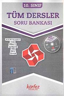 10. Sınıf Tüm Dersler Soru Bankası (Çözüm Dvd'li)