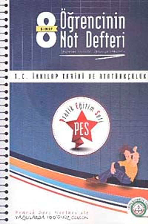 8. Sınıf T.C. İnkılap Tarihi ve Atatürkçülük PES Öğrencinin Not Defteri