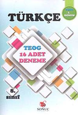 8. Sınıf Türkçe 1. Dönem TEOG 16 Deneme
