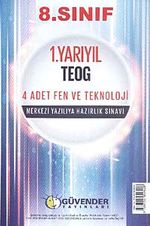 8. Sınıf 1. Yarıyıl TEOG 4 Adet Fen ve Teknoloji Merkezi Yazılıya Hazırlık Sınavı