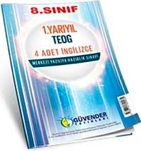 8. Sınıf 1. Yarıyıl TEOG 4 Adet İngilizce Merkezi Yazılıya Hazırlık Sınavı