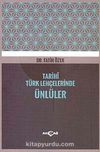 Tarihi Türk Lehçelerinde Ünlüler