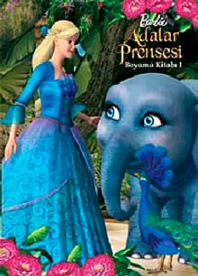 Barbie Adalar Prensesi Boyama-1