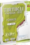 2. Sınıf Türkçe Tırtıklı Yaprak Testler