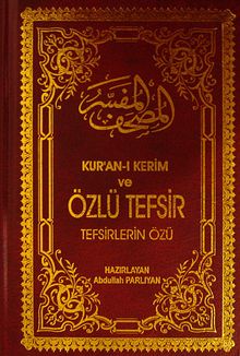 Kuran-ı Kerim ve Özlü Tefsir (Hafız Boy) & Tefsirlerin Özü