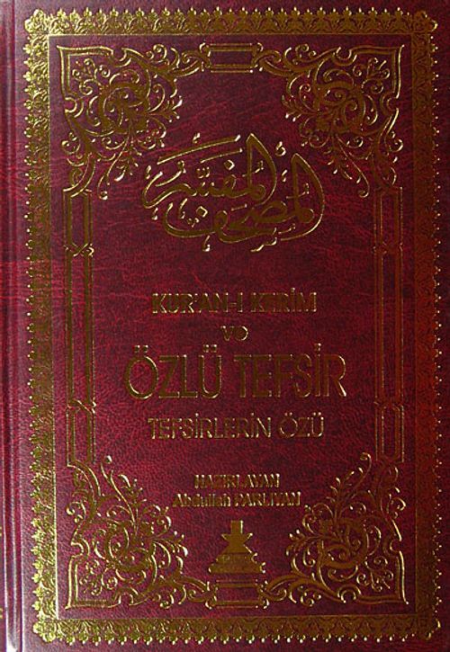 Kur'an-ı Kerim ve Özlü Tefsir (Büyük Boy 16,5x24,5) &Tefsirlerin Özü