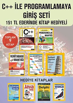 C++ İle Programlamaya Giriş Seti (9 Kitap)