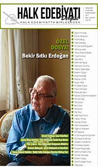 Halk Edebiyatı Dergisi Sayı:3 Kasım-Aralık 2014