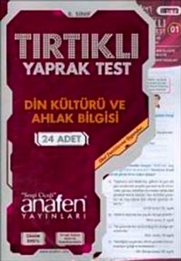 8. Sınıf Din Kültürü ve Ahlak Bilgisi Tırtıklı Yaprak Test