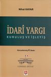 İdari Yargı Kuruluş ve İşleyiş
