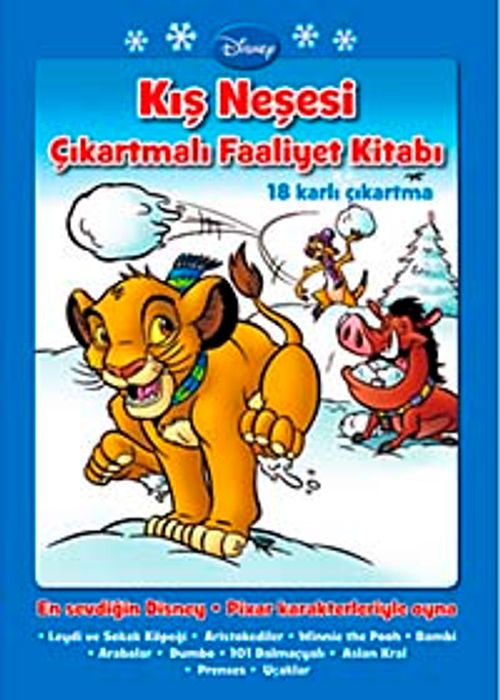 Kış Neşesi  Çıkartmalı Faaliyet Kitabı