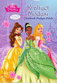 Disney Prenses Kraliyet Modası Çıkartmalı Faaliyet (60 Çıkartma)