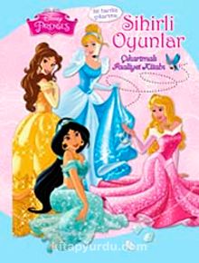 Disney Prenses Sihirli Oyunlar Çıkartmalı Faaliyetler Kitabı