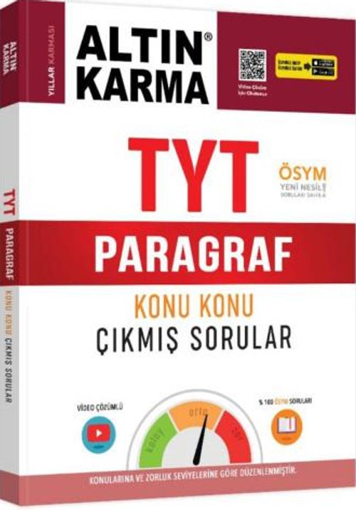 TYT Paragraf Konu Konu Çıkmış Sorular