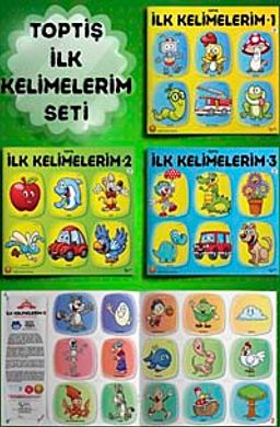 Toptiş İlk Kelimelerim Seri  (3 Kitap)