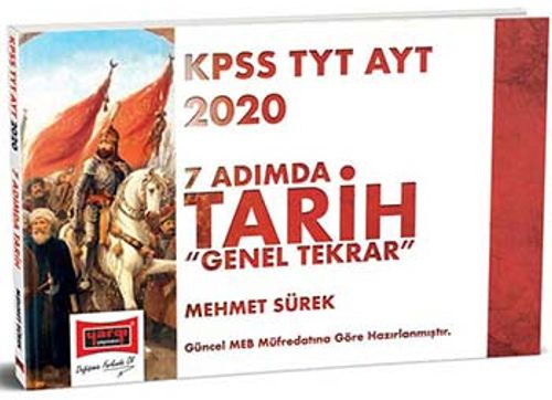 2020 KPSS TYT AYT 7 Adımda Tarih Genel Tekrar