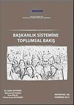 Başkanlık Sistemine Toplumsal Bakış