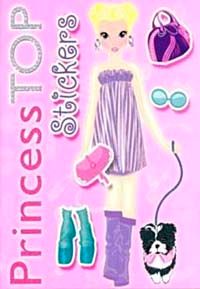Princess Top Stickers (Pembe)