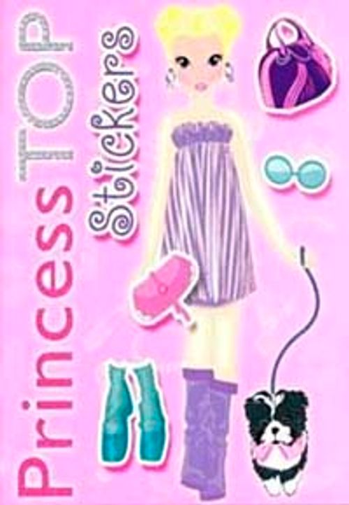 Princess Top Stickers (Pembe)