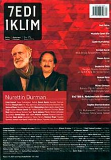 7edi İklim Sayı:296 Kasım 2014 Kültür Sanat Medeniyet Edebiyat Dergisi
