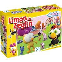 Limon ile Zeytin Puzzle 100 (CA.5084)