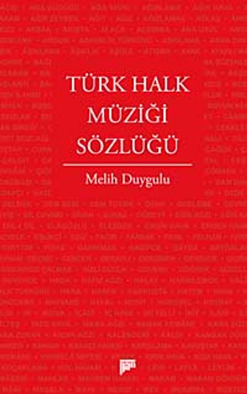 Türk Halk Müziği Sözlüğü