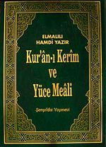 Kur'an-ı Kerim ve Yüce Meali (Türkçe Açıklaması (Cami Boy-Ciltli-Kutulu)