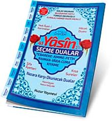 41 Yasin ve Seçme Dualar Hafız Boy Fihristli Yasin-i Şerif (Kod: 071)
