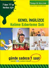 Genel İngilizce Kelime Ezberleme Seti (4 Cd)