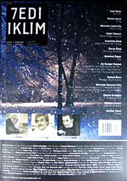 7edi İklim Sayı:297 Aralık 2014 Kültür Sanat Medeniyet Edebiyat Dergisi