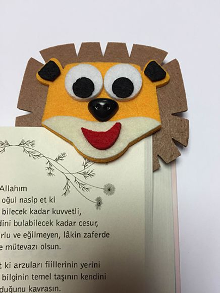 Kitabı Isıran Aslan Ayraç