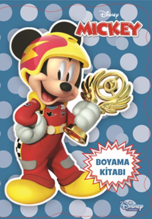 Disney Mickey ve Çılgın Yarışçılar Boyama Kitabı