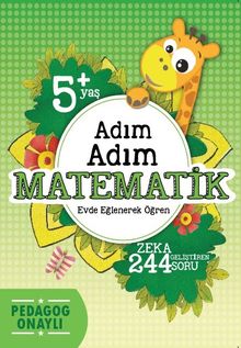 Adım Adım Matematik 5+Yaş 244 Soru
