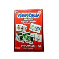 Memory 54 Parça Hafıza Oyunu Meslekler(Kzl 144)
